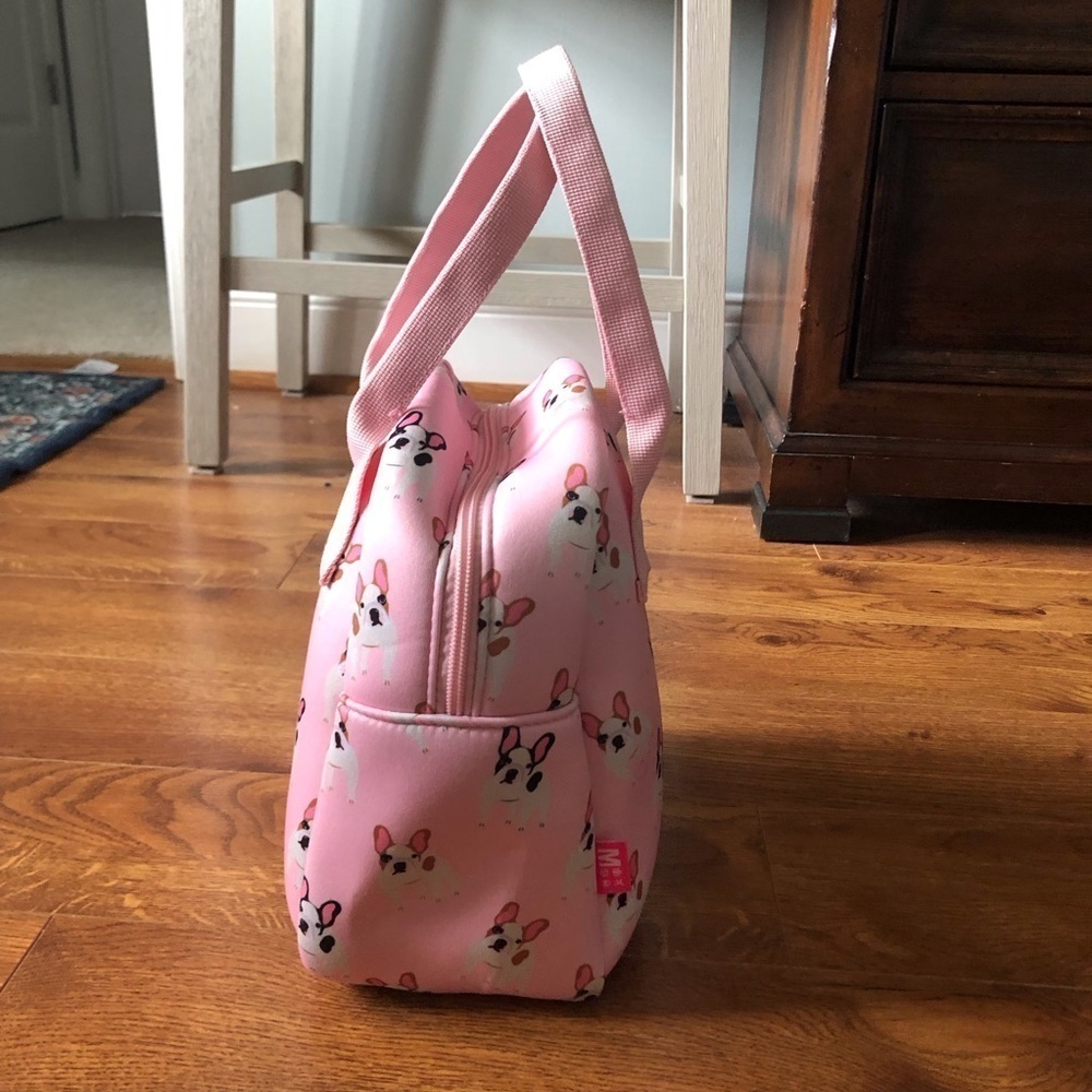 Pink dog insulated lunchbox - Picture 2 of 6